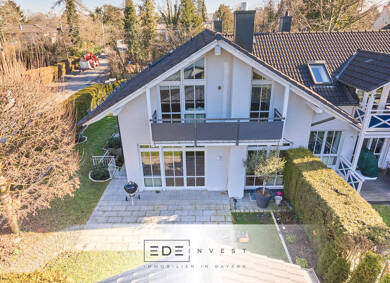 Doppelhaushälfte zur Miete 5.450 € 5,5 Zimmer 205,4 m² 438 m² Grundstück Gräfelfing Gräfelfing 82166