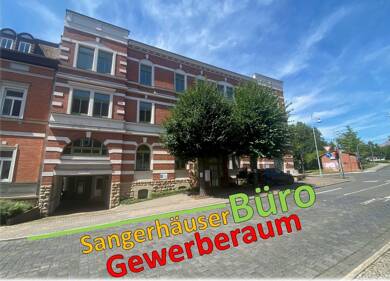 Bürofläche zur Miete 750 € 4 Zimmer 114,7 m² Bürofläche Hüttenstraße 16 Sangerhausen Sangerhausen 06526