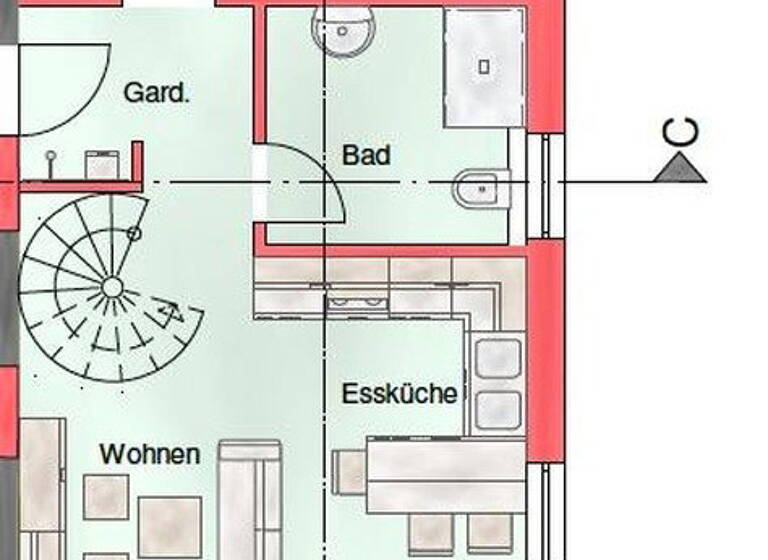Wohnung zur Miete 780 € 3 Zimmer 74 m² 1. Geschoss frei ab 01.07.2026 Crailsheimer Str. 2 Gründelhardt Frankenhardt-Gründelhardt 74586
