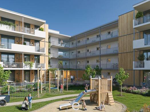 Wohnung zum Kauf - Erstbezug 371.100 € 3 Zimmer 68,3 m² EG Wels Wels 4600