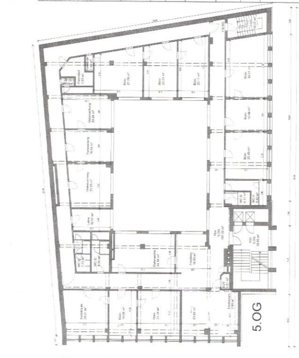 Bürofläche zur Miete provisionsfrei 10,85 € 531 m²<br/>Bürofläche ab 241 m²<br/>Teilbarkeit Altstadt Duisburg 47051