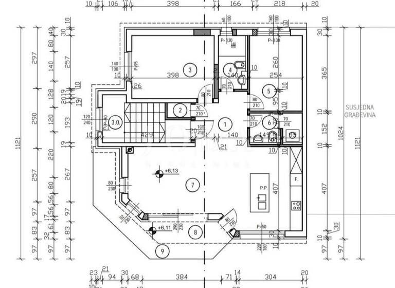 Wohnung zum Kauf 290.000 € 3 Zimmer 69 m² 2. Geschoss Centar