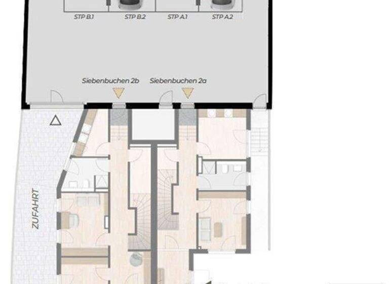 Stadthaus zur Miete - Erstbezug 5.600 € 6 Zimmer 268 m² 400 m² Grundstück Siebenbuchen 2 b Blankenese Hamburg 22587