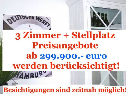 Terrassenwohnung zum Kauf 349.000 € 3 Zimmer 71 m² frei ab sofort Stellingen Hamburg 22527