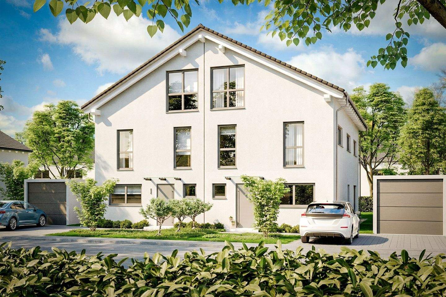 Doppelhaushälfte zum Kauf - Erstbezug - Ansicht 2