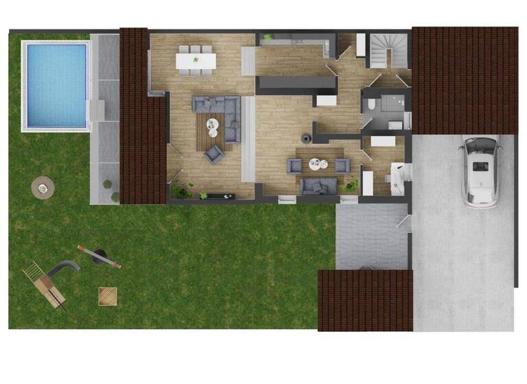 Einfamilienhaus zur Miete 3.800 € 5,5 Zimmer 210 m² 500 m² Grundstück frei ab sofort Waldbrunn Brunnthal 85649