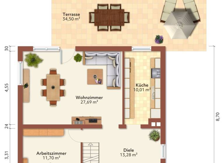 Einfamilienhaus zum Kauf provisionsfrei 229.000 € 5 Zimmer 111,5 m² 541 m² Grundstück Fritscheshof Neubrandenburg 17036