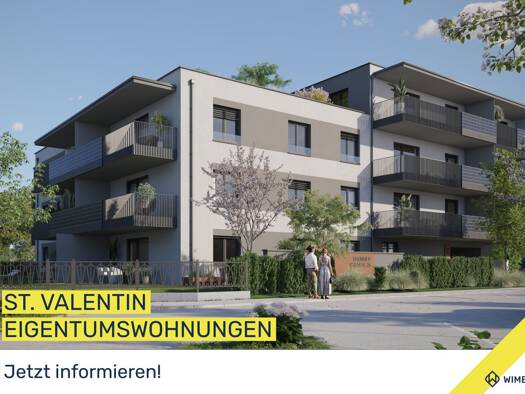 Wohnung zum Kauf - Erstbezug 512.700 € 4 Zimmer 101 m² Brunhildstraße 9 St. Valentin 4300