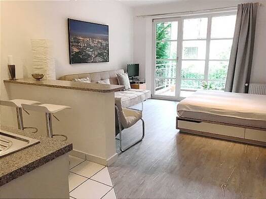 Terrassenwohnung zur Miete auf Zeit 1.020 € 1 Zimmer 40 m² frei ab sofort Schnelsen Hamburg 22459