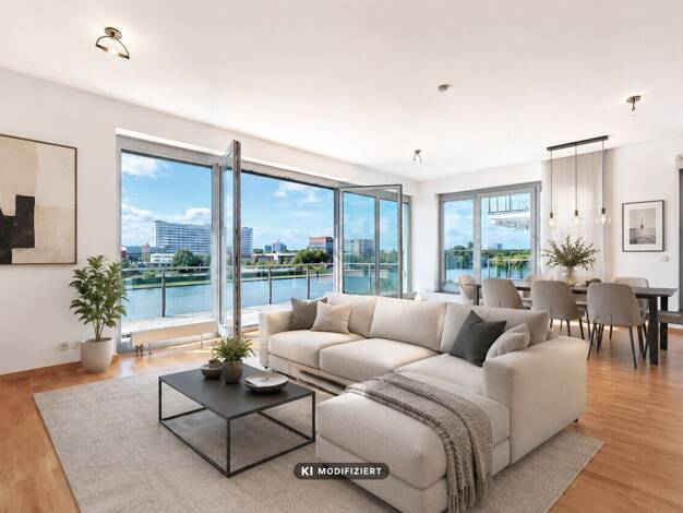 Wohnung zum Kauf 1.880.000 € 3 Zimmer 139,3 m² 4. Geschoss Gutleutviertel Frankfurt am Main 60327