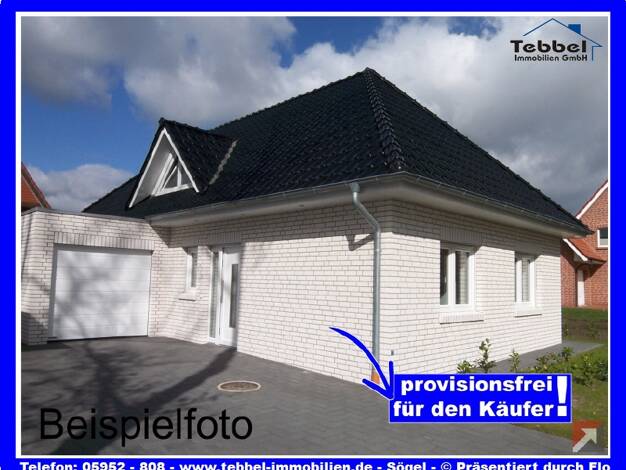Bungalow zum Kauf - Erstbezug provisionsfrei 297.000 € 2 Zimmer 82 m² 672 m² Grundstück Fresenburg Fresenburg 49762