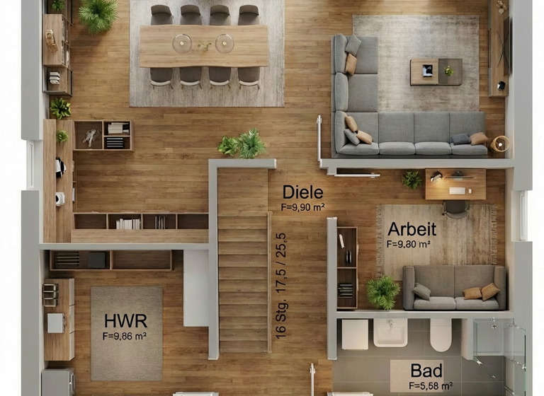 Einfamilienhaus zum Kauf provisionsfrei 689.000 € 5 Zimmer 144 m² 944 m² Grundstück frei ab sofort Melchendorf Erfurt 99097