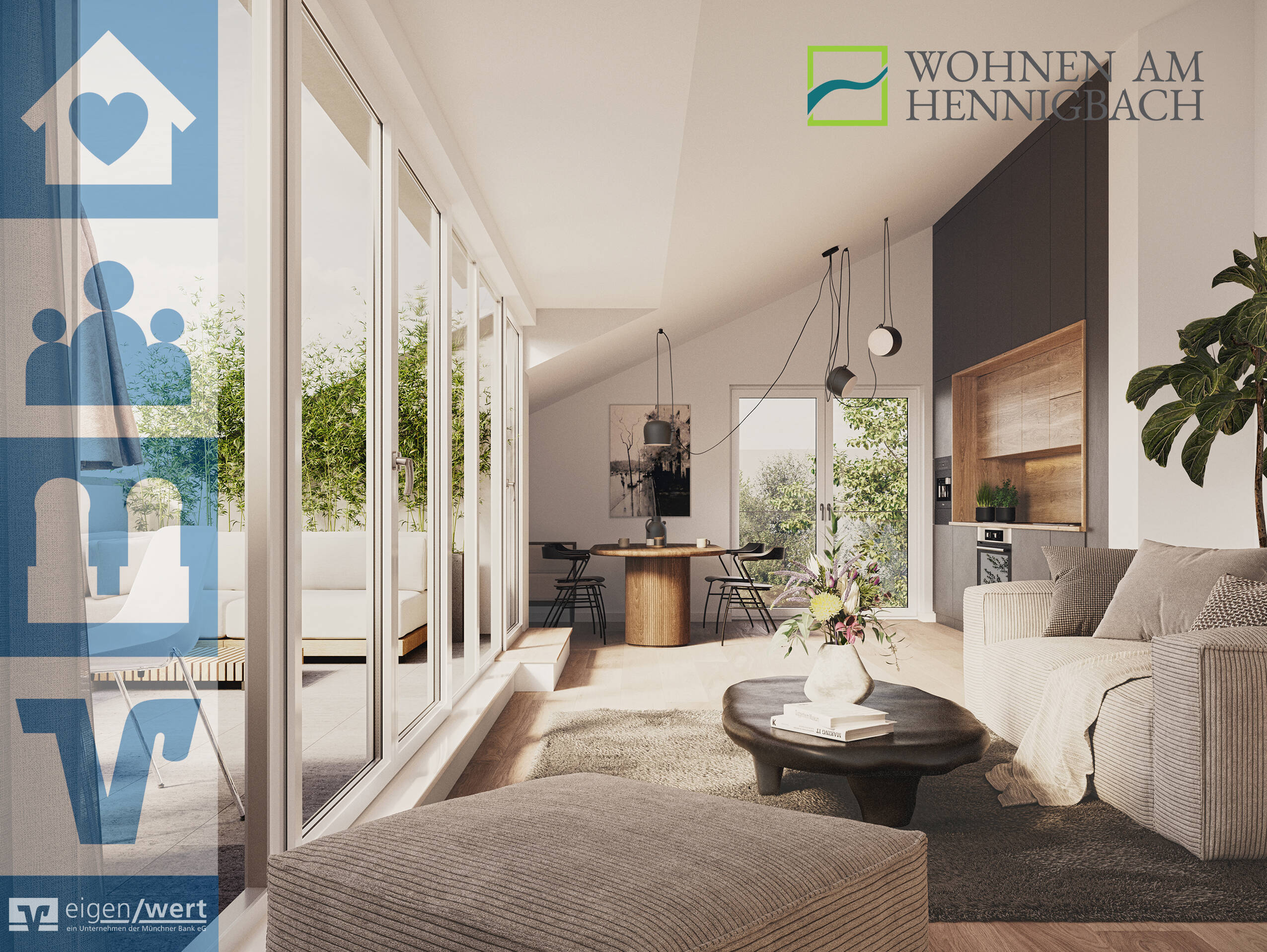 Wohnung zum Kauf 955.000 € 4 Zimmer 120,5 m²<br/>Wohnfläche 3.<br/>Geschoss Markt Schwaben 85570