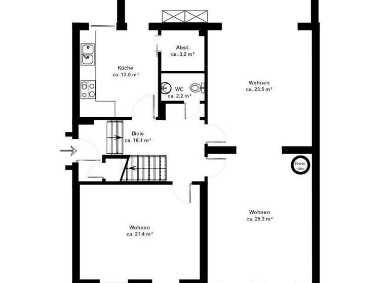 Einfamilienhaus zum Kauf 1.975.000 € 7 Zimmer 353 m² 1.509 m² Grundstück Ohlsdorf Hamburg 22337