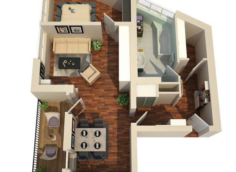 Wohnung zum Kauf 269.000 € 2 Zimmer 61,6 m² 4. Geschoss Wilhelm-Weber-Weg Wien 1110