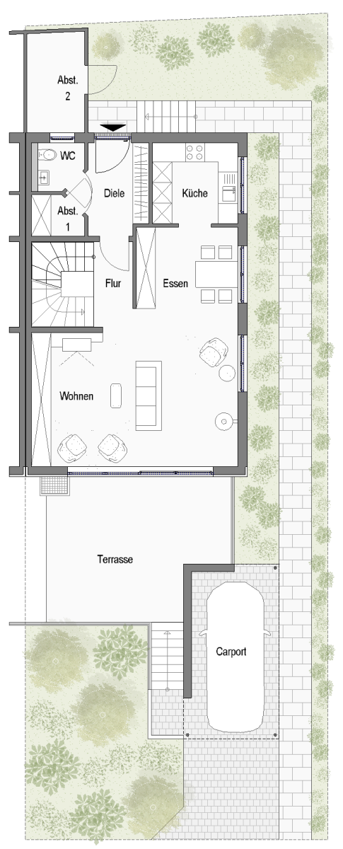 Doppelhaushälfte zum Kauf 659.000 € 5 Zimmer 135,4 m²<br/>Wohnfläche 238 m²<br/>Grundstück Kuppingen Herrenberg 71083