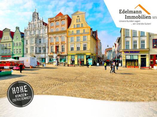 Wohnung zur Miete 1.300 € 2 Zimmer 58 m² Stadtmitte Mitte 18055