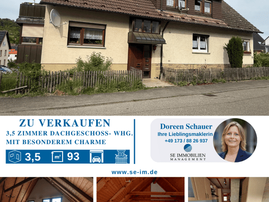 Wohnung zum Kauf 199.000 € 3,5 Zimmer 93,2 m² 2. Geschoss Dietlingen Keltern 75210