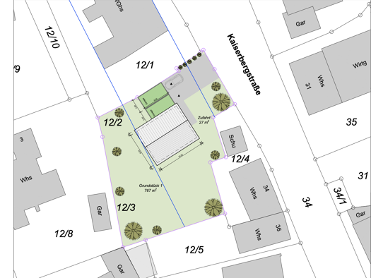 Grundstück zum Kauf provisionsfrei 140.100 € 761 m² Grundstück Rechberg Schwäbisch Gmünd 73529