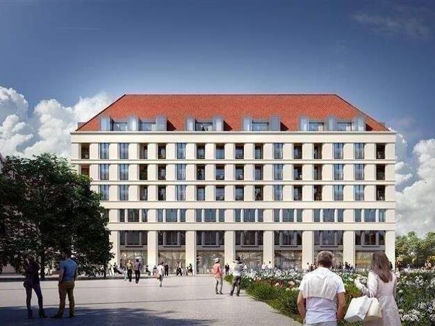 Wohnung zur Miete - Erstbezug 1.630 € 3 Zimmer 90,6 m² 5. Geschoss frei ab sofort Ringstraße 2 Innere Altstadt Dresden 01067