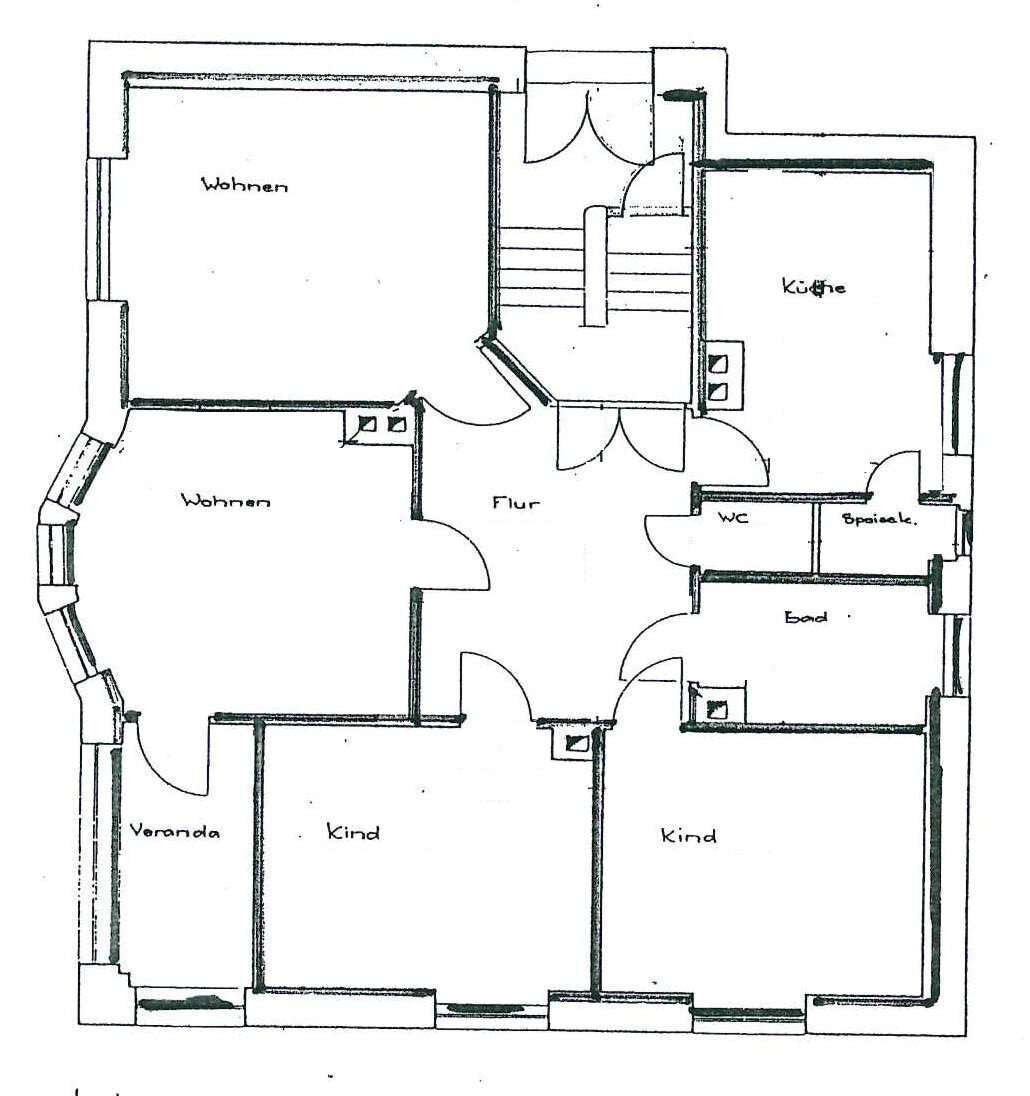 Wohnung zur Miete 630 € 4 Zimmer 105 m²<br/>Wohnfläche 1.<br/>Geschoss 01.02.2025<br/>Verfügbarkeit Oststr. 20 Oststadt Gotha 99867