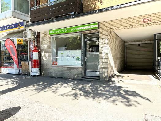 Laden zur Miete 1.073 € 43 m² Verkaufsfläche Beim Schlump 24 Eimsbüttel Hamburg 20144