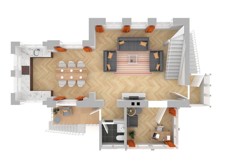 Maisonette zur Miete 2.150 € 3 Zimmer 115,6 m² Hasenholz Buckow 15377