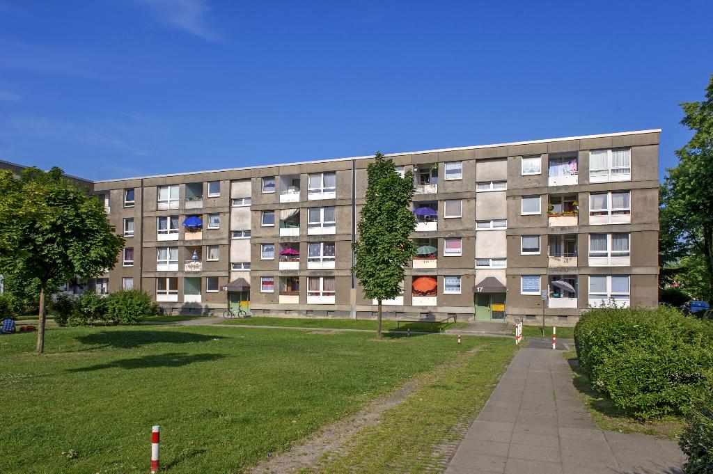 Wohnung zur Miete 609 € 4 Zimmer 79 m²<br/>Wohnfläche EG<br/>Geschoss Peschweg 19 Scharnhorst - Ost Dortmund 44328