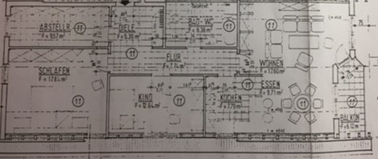 Wohnung zur Miete 660 € 4 Zimmer 94,5 m²<br/>Wohnfläche 2.<br/>Geschoss 01.02.2025<br/>Verfügbarkeit Freiherr-vom-Stein-Str. 17 Biedenkopf Biedenkopf 35216