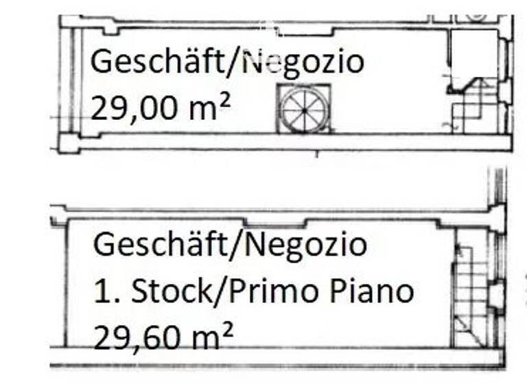 Laden zum Kauf 195.000 € 2 Zimmer Corso della Libertà 1 Bozen 39100