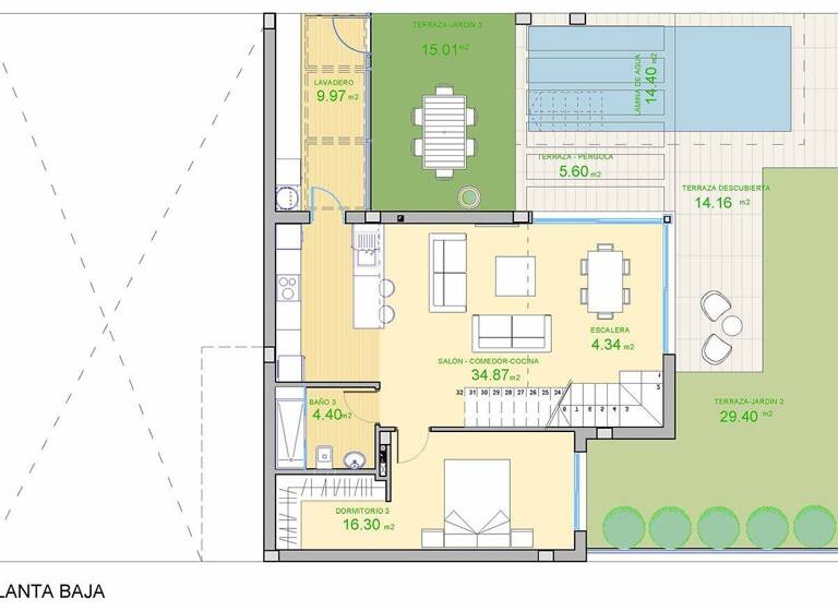 Villa zum Kauf - Erstbezug provisionsfrei 625.000 € 4 Zimmer 301 m² 251 m² Grundstück Polop 03520