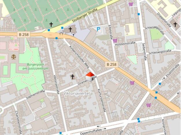 Wohnung zur Miete 1.200 € 2 Zimmer 89 m² 3. Geschoss Oranienstraße 12 Aachen Aachen 52066