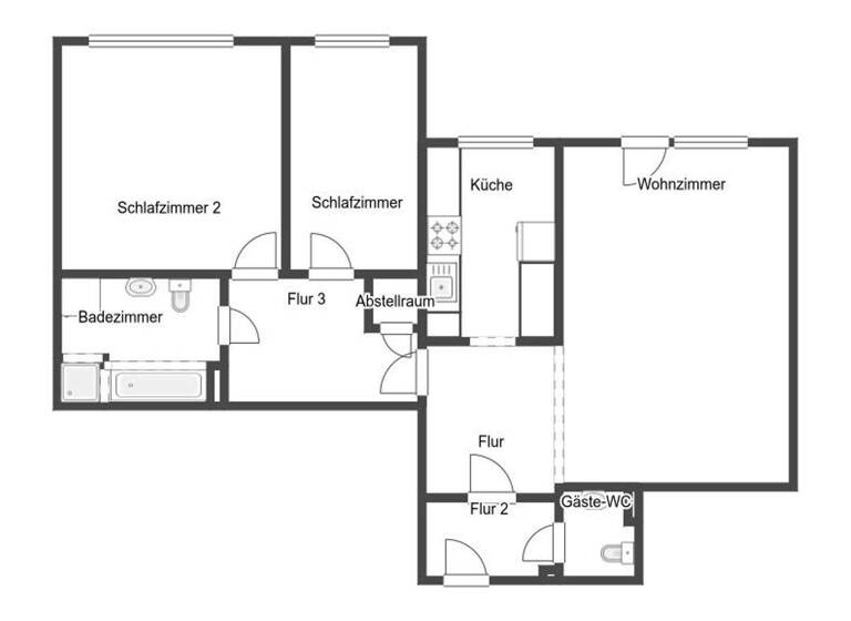 Wohnung zum Kauf 110.000 € 3 Zimmer 88,2 m² EG Ahe Bergheim 50127
