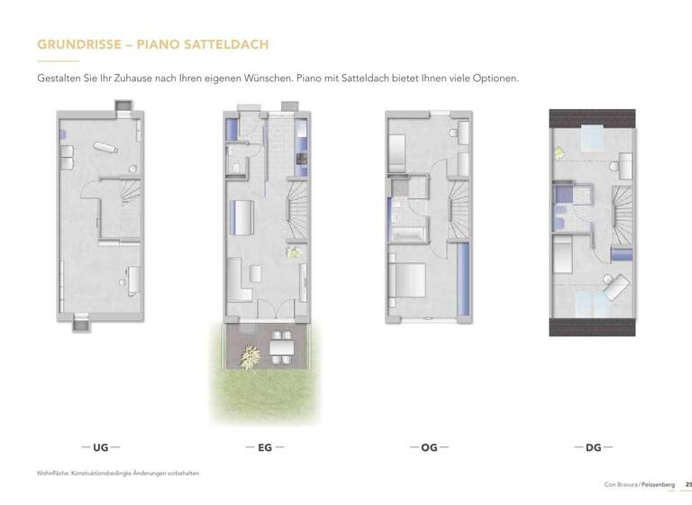 Reihenendhaus zum Kauf - Neubau 699.000 € 5 Zimmer 112 m² 143 m² Grundstück Peißenberg 82380