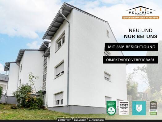 Wohnung zum Kauf 280.000 € 3 Zimmer 79,7 m² EG Grötzingen Karlsruhe 76229
