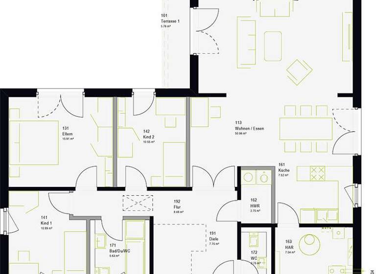 Einfamilienhaus zum Kauf - Erstbezug provisionsfrei 420.000 € 4 Zimmer 136 m² 600 m² Grundstück Grimma 04668