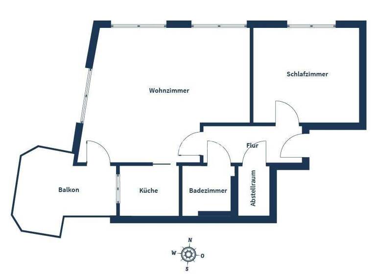 Wohnung zum Kauf 189.000 € 2,5 Zimmer 56 m² EG Weinsberg 74189