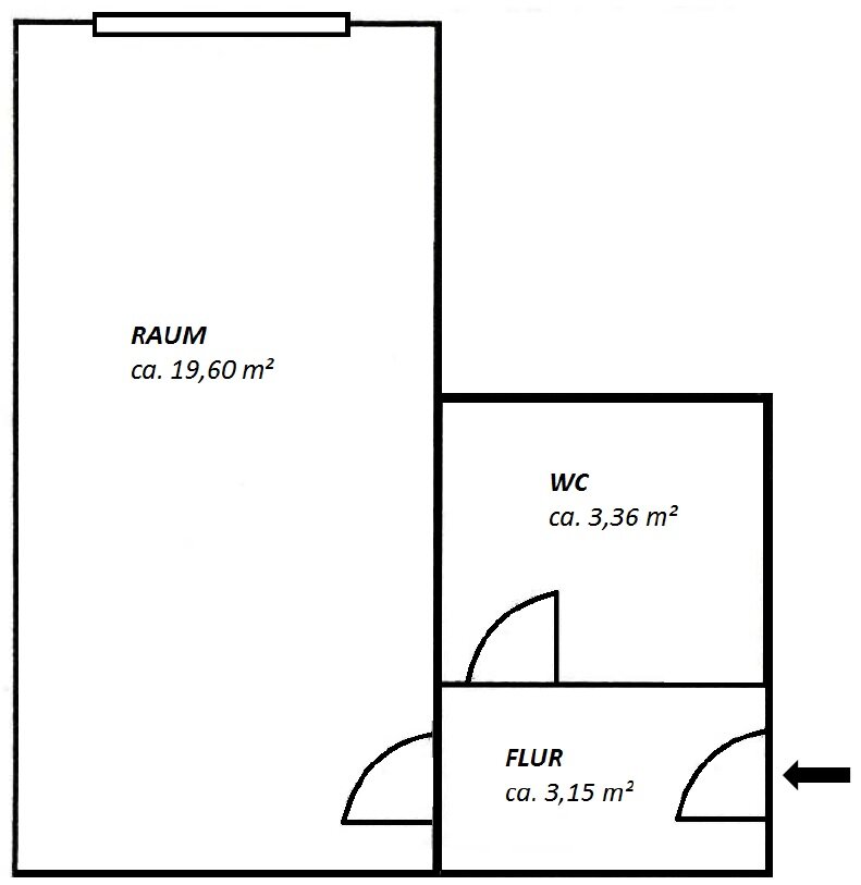 Bürogebäude zur Miete 6 € 1 Zimmer 26,1 m²<br/>Bürofläche Max-Schäller-Str. 2 Morgenleite 630 Chemnitz 09122