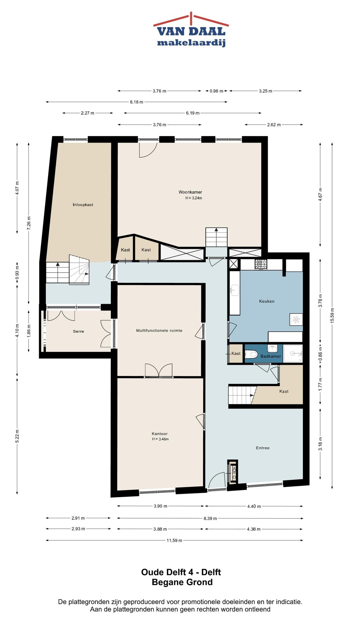 Haus zum Kauf 1.995.000 € 10 Zimmer 300 m²<br/>Wohnfläche 355 m²<br/>Grundstück oude delft 4 delft 2611 CC