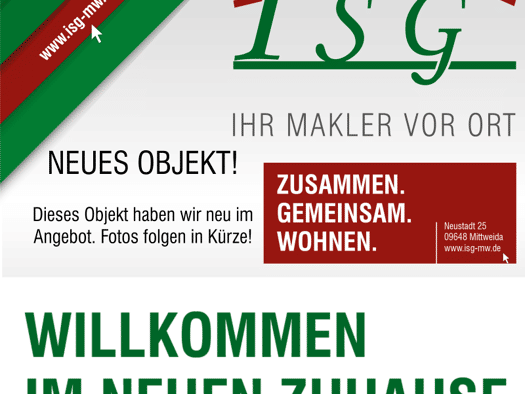 Wohnung zum Kauf 109.900 € 3 Zimmer 73,2 m² EG Mittweida Mittweida 09648