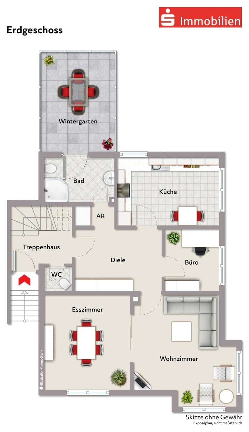 Einfamilienhaus zum Kauf provisionsfrei 548.000 € 5 Zimmer 156,2 m²<br/>Wohnfläche 432 m²<br/>Grundstück ab sofort<br/>Verfügbarkeit Flörsheim Flörsheim 65439