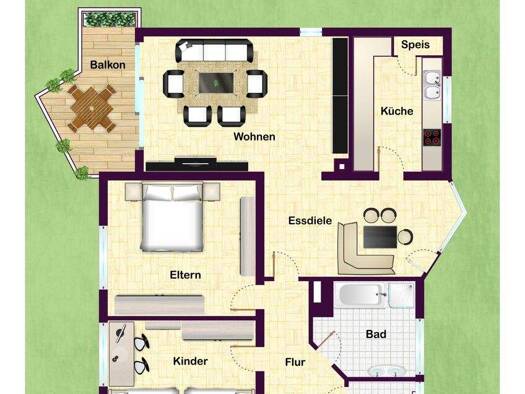 Wohnung zur Miete 920 € 3,5 Zimmer 97 m² EG frei ab 01.02.2026 Lerchenstraße 14 Crailsheim 74564