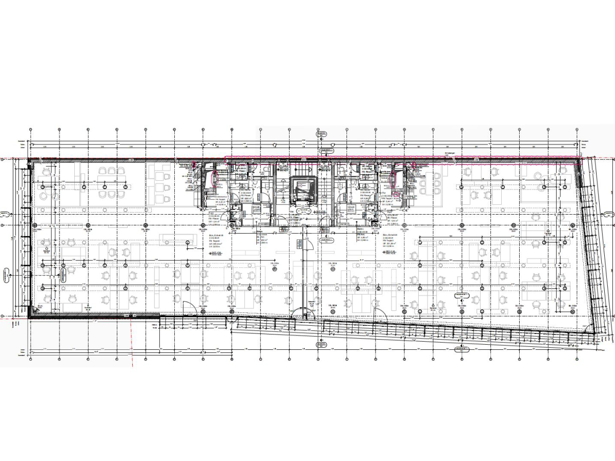 Büro-/Praxisfläche zur Miete 14 € 622 m²<br/>Bürofläche ab 294 m²<br/>Teilbarkeit Wandsbek Hamburg 22041