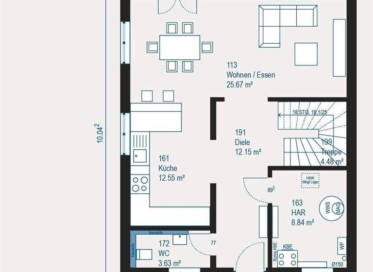 Doppelhaushälfte zum Kauf 1.245.000 € 4 Zimmer 200 m² 520 m² Grundstück Erlangen-Ost Erlangen 91054