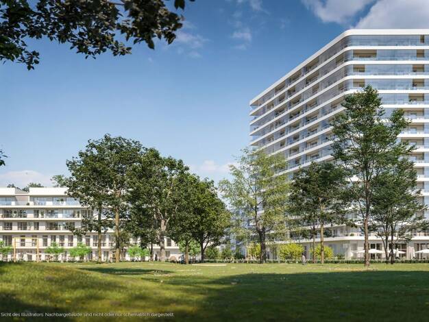 Wohnung zum Kauf - Erstbezug provisionsfrei 180.557 € 1,5 Zimmer 42 m² 1. Geschoss Franz-Heubl-Straße 1 Ramersdorf-Perlach München 81735