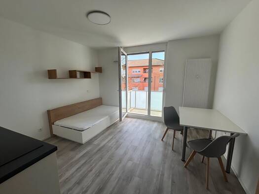 Studio zur Miete 590 € 1 Zimmer 26 m² Geschoss 4/6 frei ab sofort Firnhaberstraße 20 Hochfeld Augsburg 86159