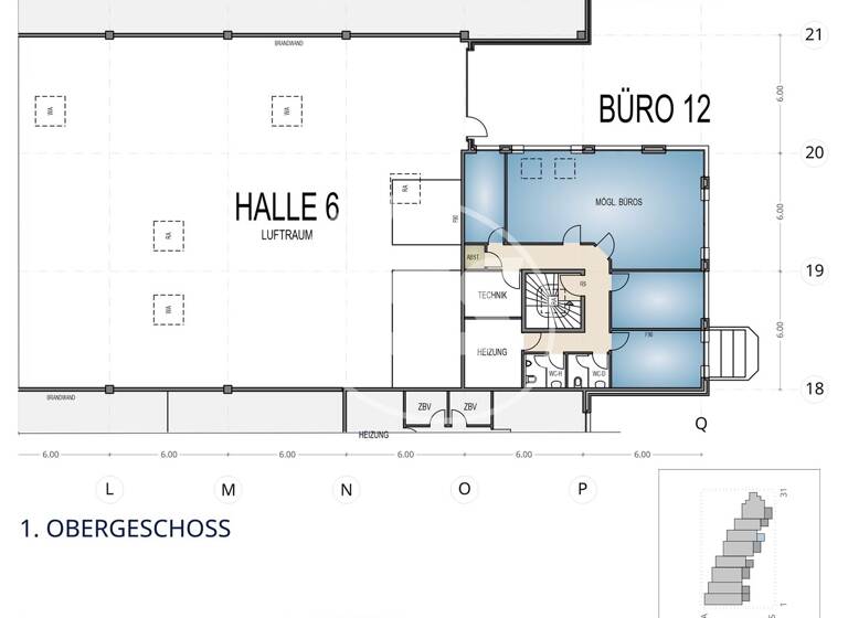 Bürofläche zur Miete provisionsfrei 7,50 € 156,5 m² Bürofläche Kränkelsweg 2-16 Stadtmitte Viersen 41748