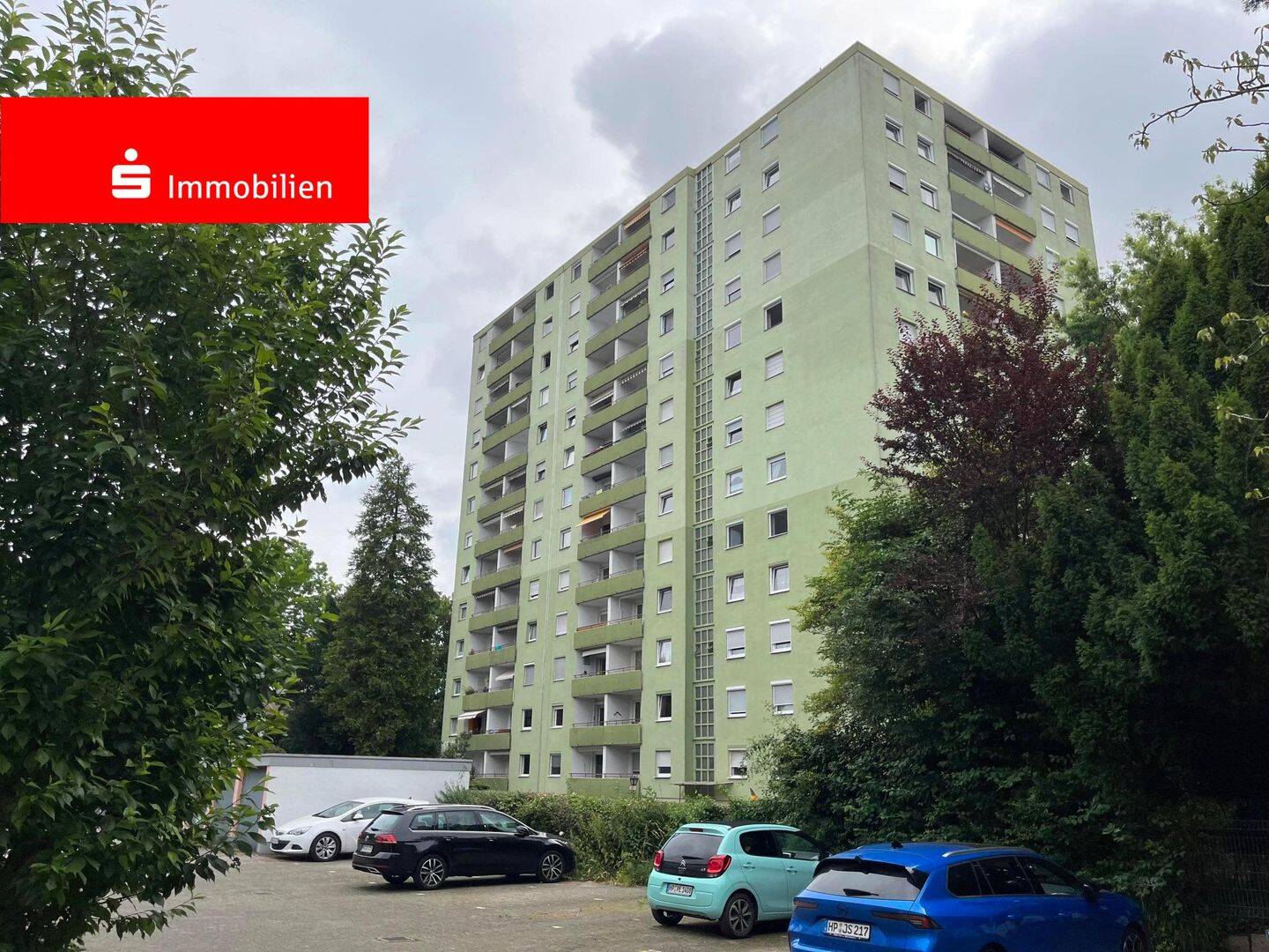 Solide Zwei-Zimmer-Wohnung mit Stellplatz in zentraler Lage von Bensheim