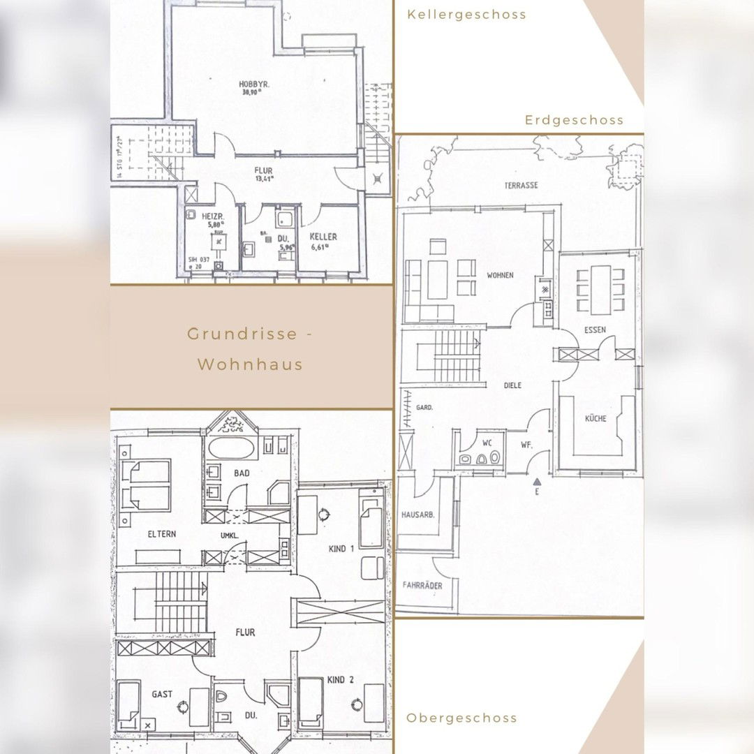 Mehrfamilienhaus zum Kauf provisionsfrei 1.299.000 € 6 Zimmer 268 m²<br/>Wohnfläche 1.042 m²<br/>Grundstück Okriftel Hattersheim am Main 65795