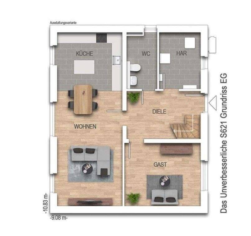 Immobilie in Münsterdorf - Ihr neues Zuhause in  25587 Münsterdorf, Einfamilienhaus 5 Zimmer, 135 m², PV-Anlage auf einem ca. 620 m² sonnigem Grundstück  - Bild 1
